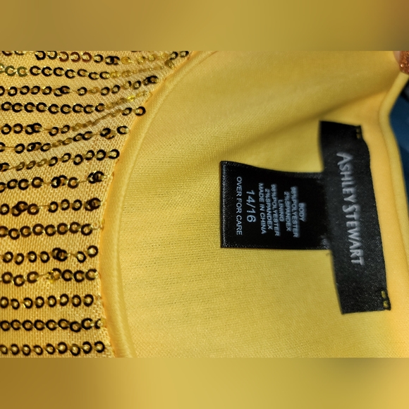 Sequin crop top - Picture 2 of 4